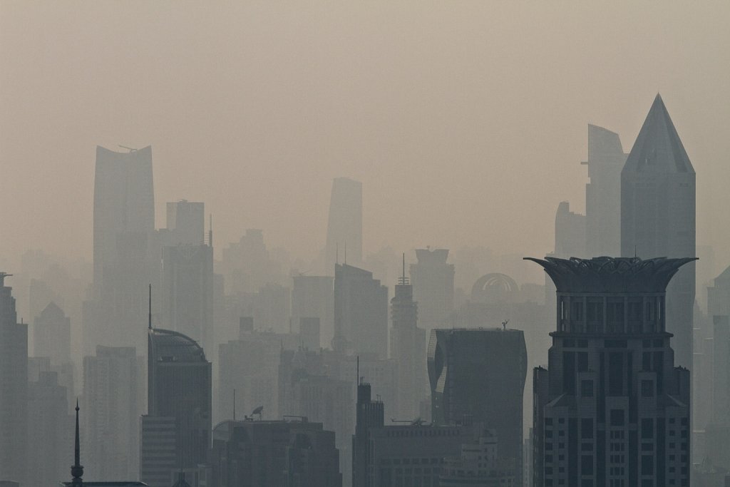downtown smog