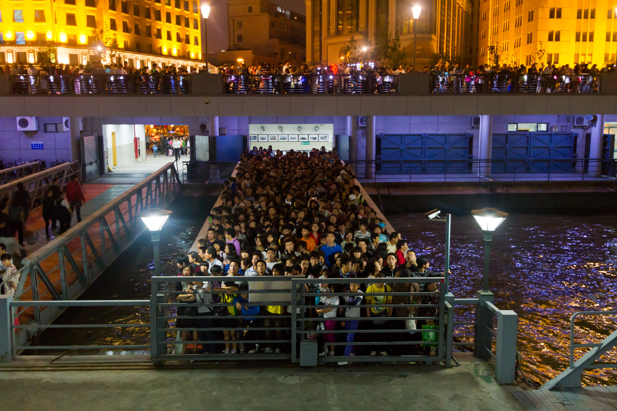 waiting for the ferry