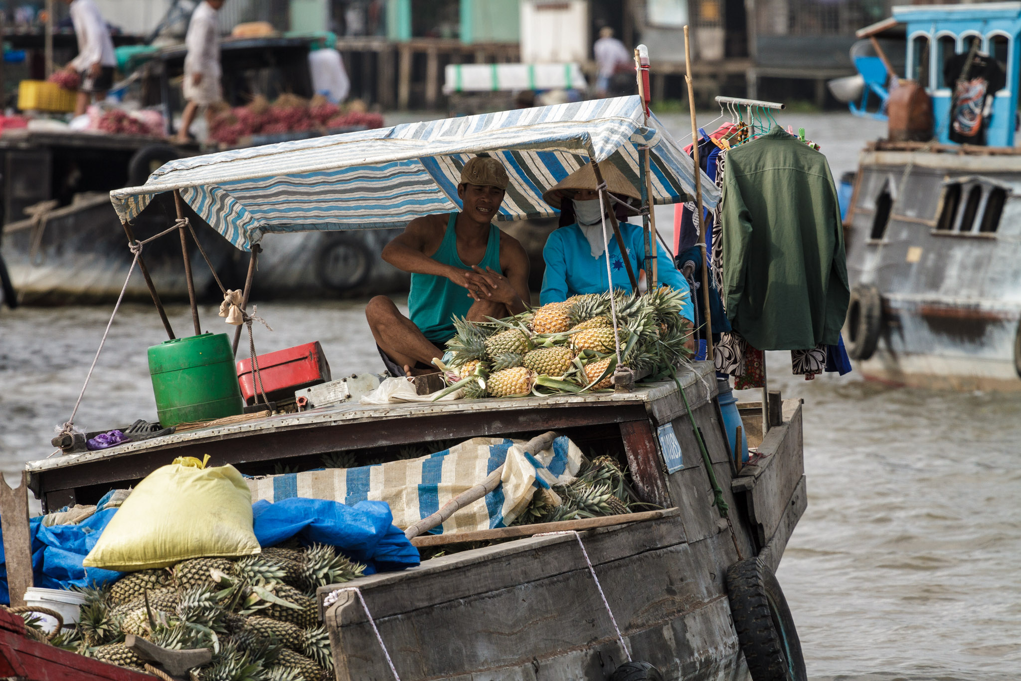pineapples and laundry